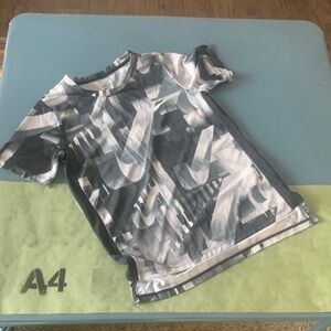 Nike Dri-FIT Black and White Tee